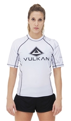 Vulkan Challenge Rashguard Short/Sleeve White