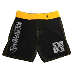 Jiu Jitsu ProGear Kids Shorts - Belt Ranked - Yellow