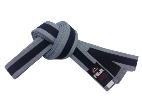 Grey//Black Size C0 Fuji BJJ Belt