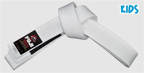 Fuji Sports BJJ KIDS Belt - White,