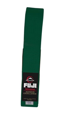 Fuji IBJJF Approved Kids Belt - Green