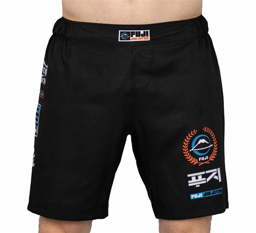 FUJI XTR Extreme Grappling Fight Shorts - Black
