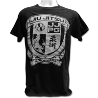 Jiu Jitsu Progear Emblem Tshirt - Black