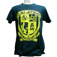 Jiu Jitsu Progear Emblem Tshirt - Navy