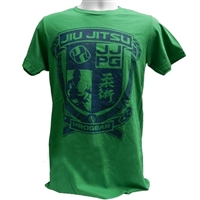 Jiu Jitsu ProGear Emblem Tshirt - Solid Green