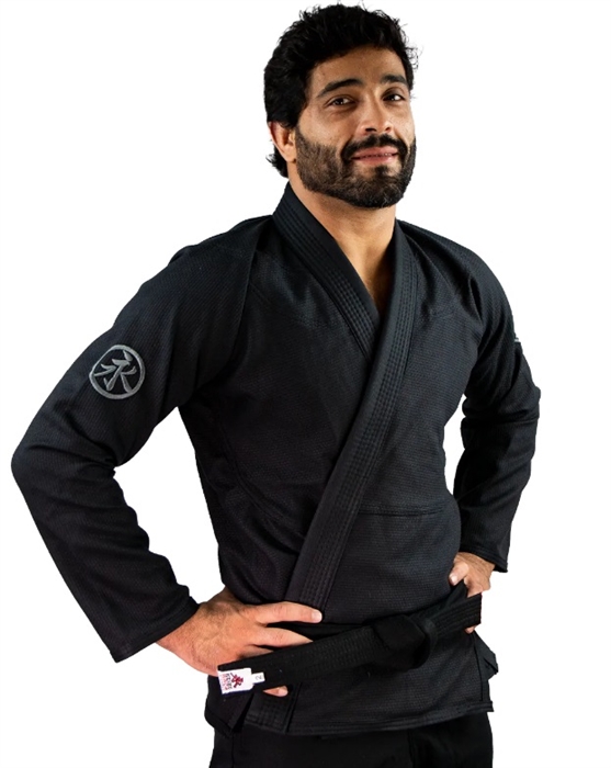 Keiko Ultra Light Kimono - Black