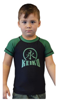 Keiko - NEW Kids Comp Team Rashguard - Green