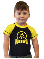 Keiko - NEW Kids Comp Team Rashguard - Yellow