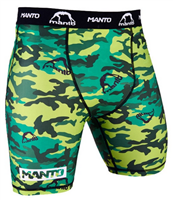 MANTO "CAMO" Compression Shorts Green