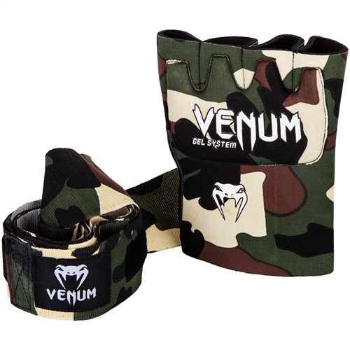 Venum Kontact Gel Glove Wraps - CAMO