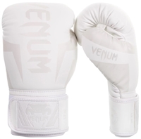 Venum "Elite" Boxing Gloves - White / White