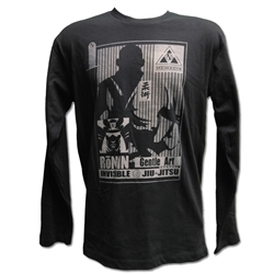 JJPG Long Sleeve Shirt - Ronin - Black with Gray Design