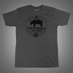 JJPG T-shirt - California Lifestyle - Gray with Black Print