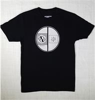JJPG T-shirt - Element - Black with White Print