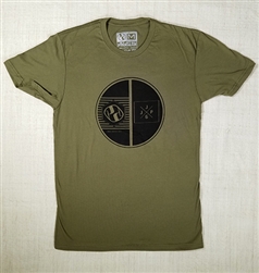 JJPG T-shirt - Element - Army Green with Black Print