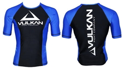 Vulkan - Rash Guard - 2015 Vulkan IBJJF S/S - BLUE RANK